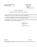 MIL MIL-M-81531 Notice 1 - Inactivation