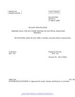MIL MIL-M-81594A Notice 1 - Cancellation