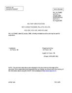 MIL MIL-N-27444D Notice 3 - Reactivation