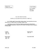 MIL MIL-O-44191A Notice 1 - Cancellation