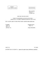 MIL MIL-O-44238A Notice 1 – Cancellation MIL MIL-O-44238A Notice 1 - Cancellation