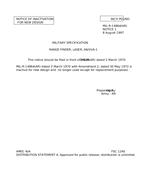 MIL MIL-R-14864 Notice 1 - Inactivation