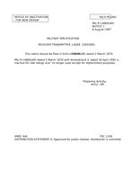 MIL MIL-R-14865 Notice 1 - Inactivation