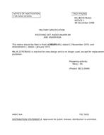 MIL MIL-R-23767B Notice 1 - Inactivation