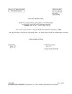 MIL MIL-R-2726/16A Notice 1 – Inactivation MIL MIL-R-2726/16A Notice 1 - Inactivation