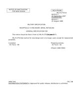 MIL MIL-R-27521A Notice 2 - Inactivation