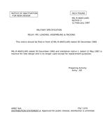 MIL MIL-R-46451 Notice 2 - Inactivation