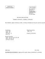 MIL MIL-R-6855/5 Notice 3 - Reactivation