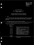 MIL MIL-R-7172 MIL MIL-R-7172