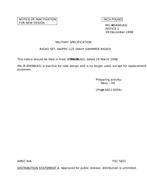 MIL MIL-R-85698 Notice 1 - Inactivation