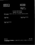 MIL MIL-T-12712 Notice 1 – Cancellation MIL MIL-T-12712 Notice 1 - Cancellation