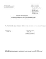 MIL MIL-T-13723A Notice 3 - Reactivation