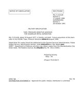 MIL MIL-T-23142B Notice 2 – Cancellation MIL MIL-T-23142B Notice 2 - Cancellation