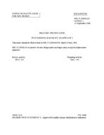 MIL MIL-T-23693 Notice 1 - Inactivation