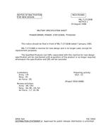 MIL MIL-T-27/184B Notice 1 - Inactivation