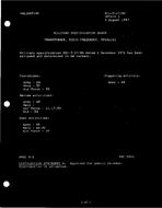 MIL MIL-T-27/8A Notice 1 - Validation