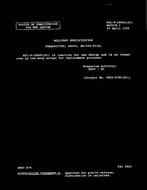 MIL MIL-T-28885 Notice 1 - Inactivation