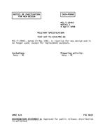 MIL MIL-T-29402 Notice 1 - Inactivation