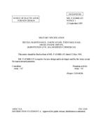 MIL MIL-T-45380E Notice 1 - Inactivation