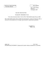 MIL MIL-T-46311B Notice 1 - Inactivation