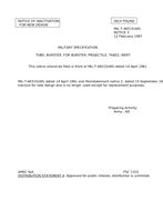 MIL MIL-T-46515 Notice 3 - Inactivation