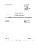 MIL MIL-T-49438 Notice 3 - Cancellation