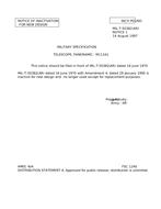 MIL MIL-T-50382 Notice 1 - Inactivation