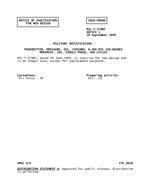 MIL MIL-T-5790F Notice 1 - Inactivation