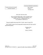 MIL MIL-T-62097C Notice 1 - Inactivation
