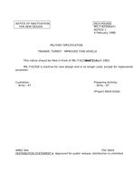 MIL MIL-T-62356 Notice 1 - Inactivation