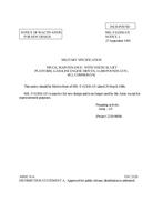 MIL MIL-T-62501 Notice 2 - Inactivation