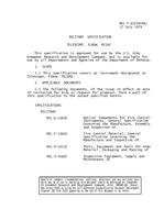 MIL MIL-T-63359 MIL MIL-T-63359