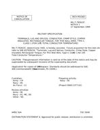 MIL MIL-T-7928/2C Notice 1 - Cancellation