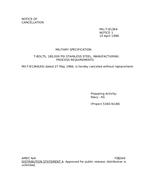 MIL MIL-T-81364 Notice 1 - Cancellation