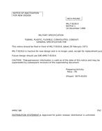 MIL MIL-T-81914 Notice 1 - Inactivation