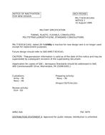 MIL MIL-T-81914/1 Notice 1 – Inactivation MIL MIL-T-81914/1 Notice 1 - Inactivation