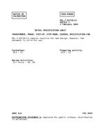 MIL MIL-T-83720/13 Notice 3 – Validation MIL MIL-T-83720/13 Notice 3 - Validation