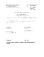 MIL MIL-T-83720/14 Notice 2 - Inactivation