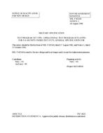 MIL MIL-T-85549 Notice 2 - Inactivation