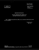 MIL MIL-T-85587 Notice 1 - Validation