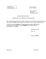 MIL MIL-U-44164A Notice 1 – Cancellation MIL MIL-U-44164A Notice 1 - Cancellation