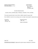 MIL MIL-V-19067A Notice 2 - Inactivation