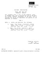 MIL MIL-V-24695/1A Amendment 1