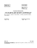 MIL MIL-V-24722/1 Notice 1 – Cancellation MIL MIL-V-24722/1 Notice 1 - Cancellation