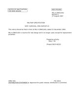 MIL MIL-V-29601 Notice 1 - Inactivation