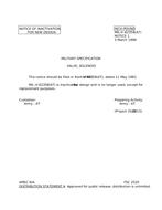 MIL MIL-V-62358 Notice 1 - Inactivation