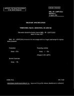 MIL MIL-W-12307C Notice 1 - Inactivation