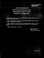MIL MIL-W-21632 Amendment 1