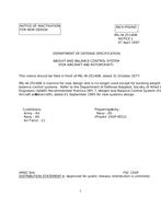 MIL MIL-W-25140B Notice 1 – Inactivation MIL MIL-W-25140B Notice 1 - Inactivation