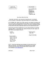 MIL MIL-W-45205B Notice 2 - Cancellation